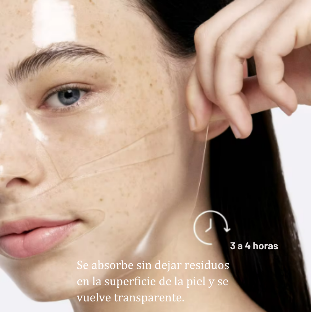 BioGlow - Mascarilla Facial de Bio Colágeno Real