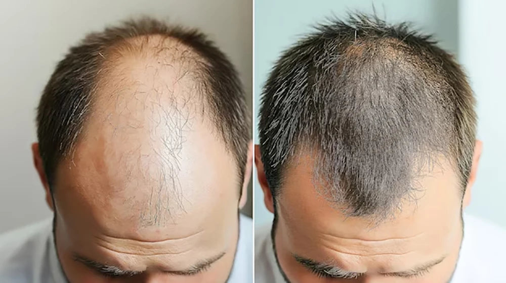 Ginger Hair Care Oil Hair Roots Scalp Treatment Improve Androgenetic Alopecia Scalp Treatment Serum Strengthen Hair Roots