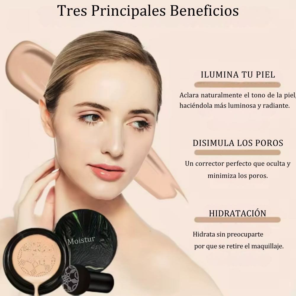 Base Facial Resistente Al Agua Mosture