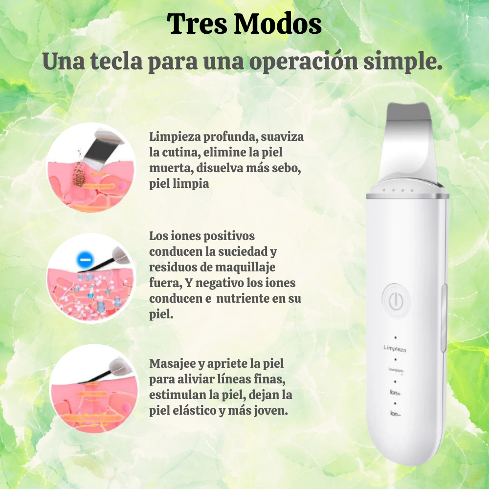 Exfoliador Ultrasónico Para Una Piel Radiante