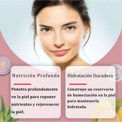 BioGlow™ - Mascarilla Facial de Bio Colágeno Real