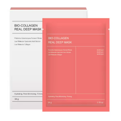 BioGlow™ - Mascarilla Facial de Bio Colágeno Real