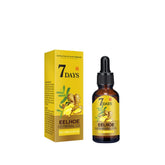 Ginger Hair Care Oil Hair Roots Scalp Treatment Improve Androgenetic Alopecia Scalp Treatment Serum Strengthen Hair Roots