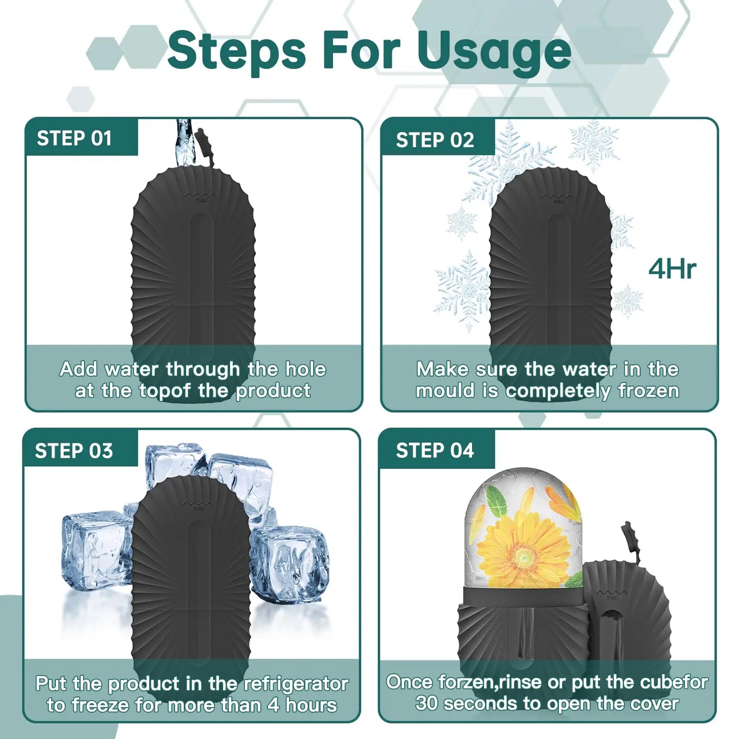 CryoGlow™ – Rodillo Facial de Hielo para Lifting y Luminosidad Instantánea