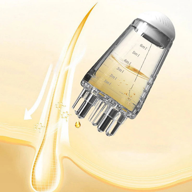 RootRenew™ – Aplicador y Masajeador Capilar para Potenciar tus Tratamientos